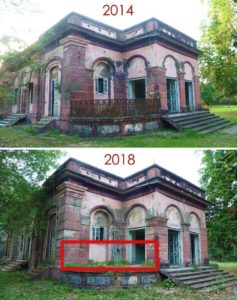 konnagar baganbari, baganbari, abanindranath's house, tagore house, aban thakur's garden house, aban thakur's bari, abanindranath tagore's garden house, abanindranath's garden house, abanindranath's baganbari, tagore baganbari, tagore's konnagar house, tagore's house by the ganges, baganbari by ganges, konnagar, rishra, uttarpara, hooghly heritage, hooghly, heritage building, tagore heritage, preserving heritage, protecting heritage, bengal heritage, sthapatya, sthapatya.co, sthapatya publishers